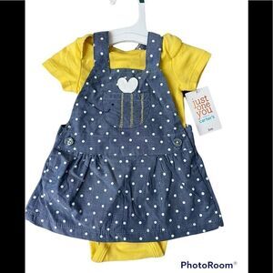 CARTERS NWT Carters Baby Girls Skirt Set